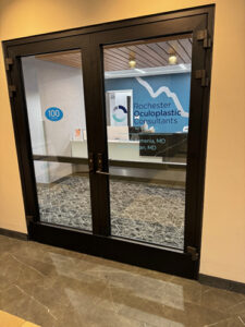 Entrance to our Rochester office